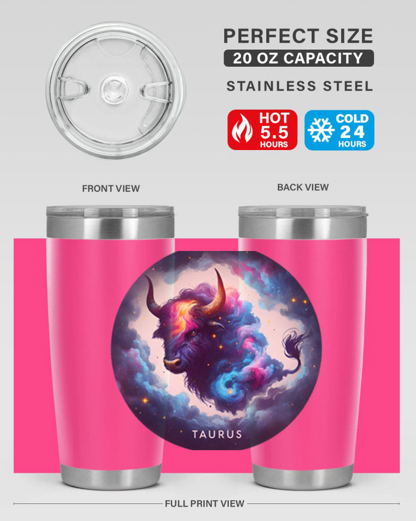 taurus 511#- zodiac- Tumbler