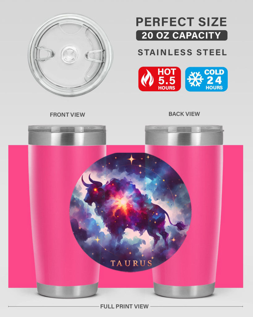 taurus 512#- zodiac- Tumbler