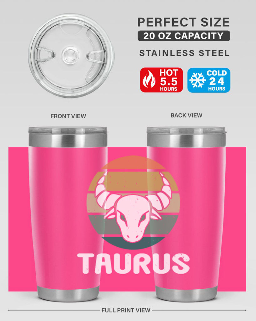 taurus 519#- zodiac- Tumbler