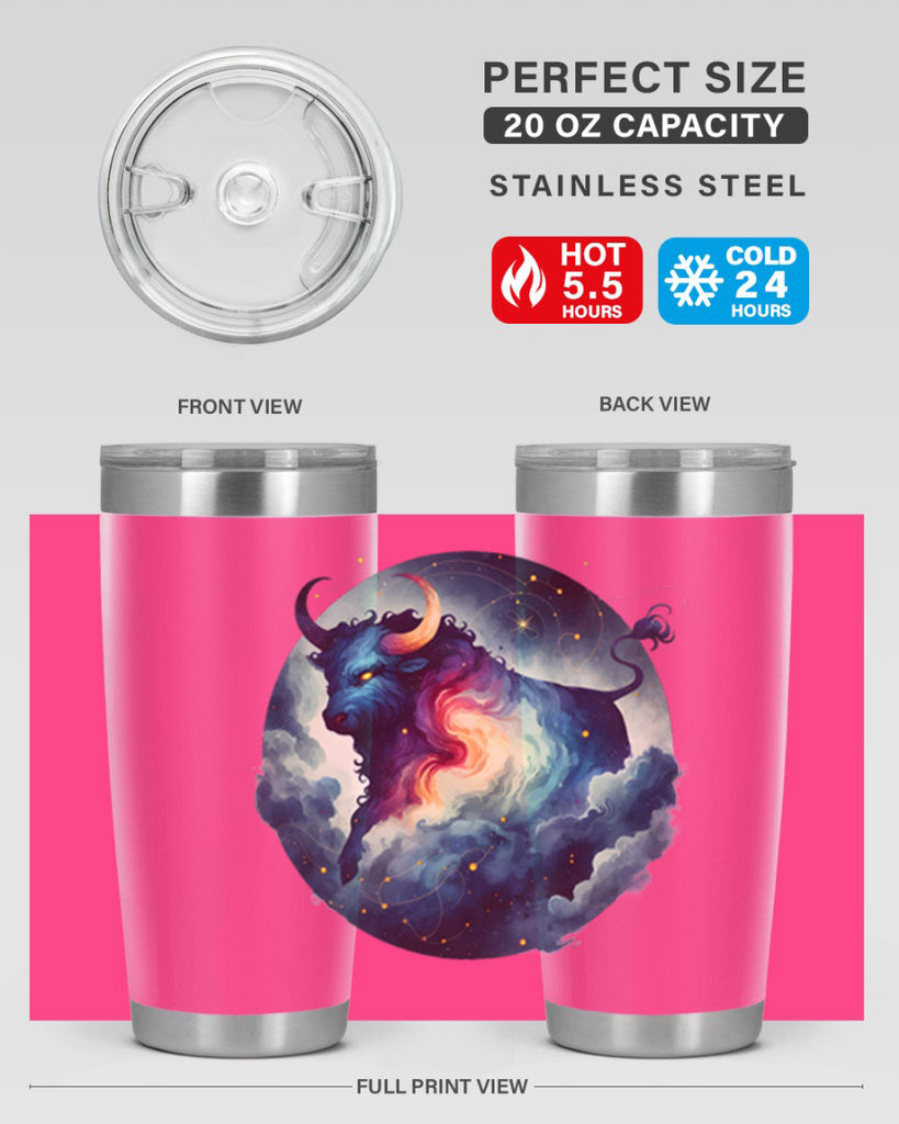 taurus 523#- zodiac- Tumbler