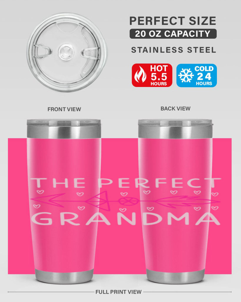 the perfect grandma 50#- mom- Tumbler