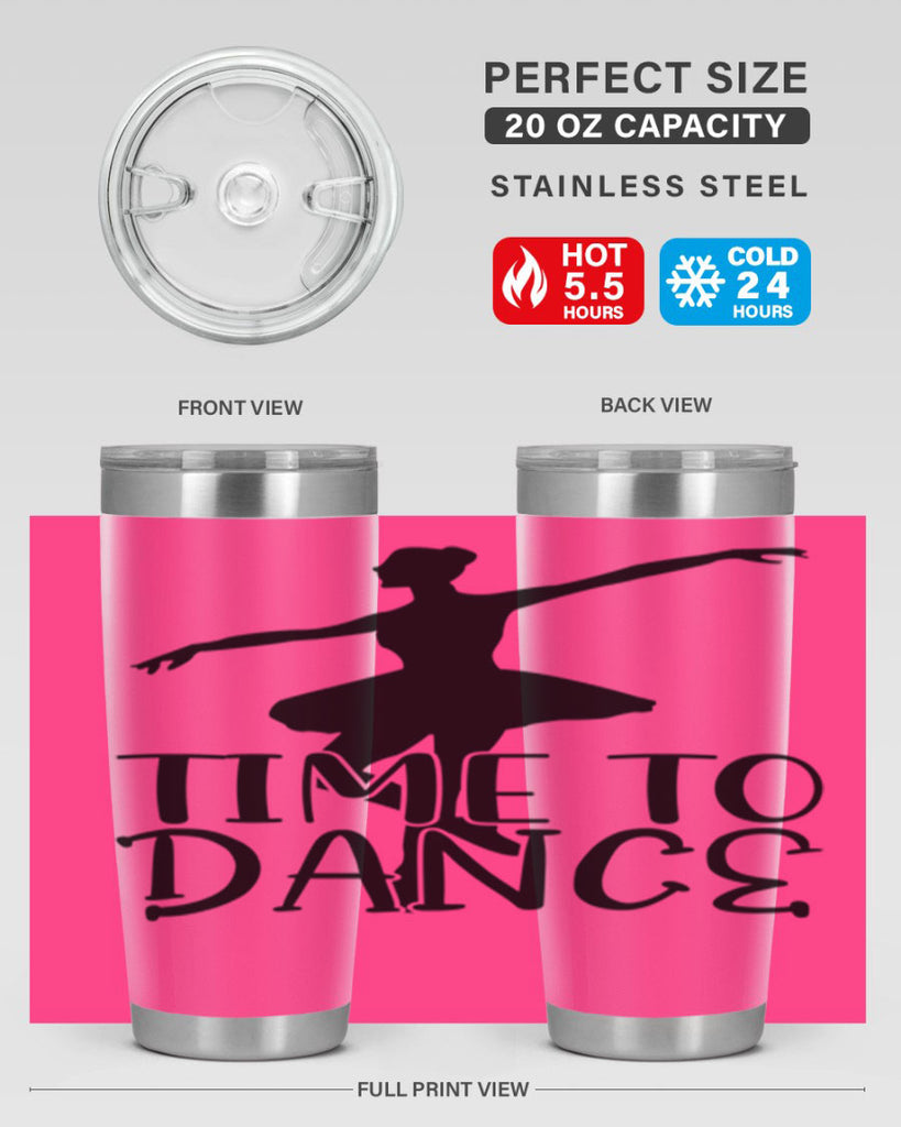 time to dance86#- ballet- Tumbler