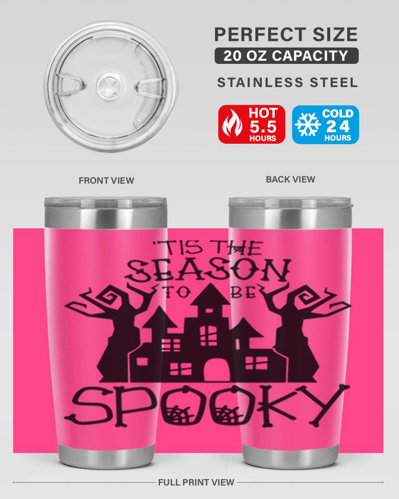 tis the season to be spooky 100#- halloween- Tumbler