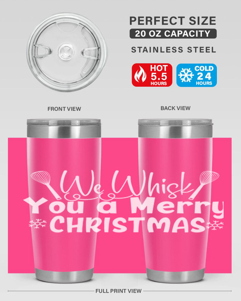 we whisk you a merry christmas 21#- kitchen- Tumbler