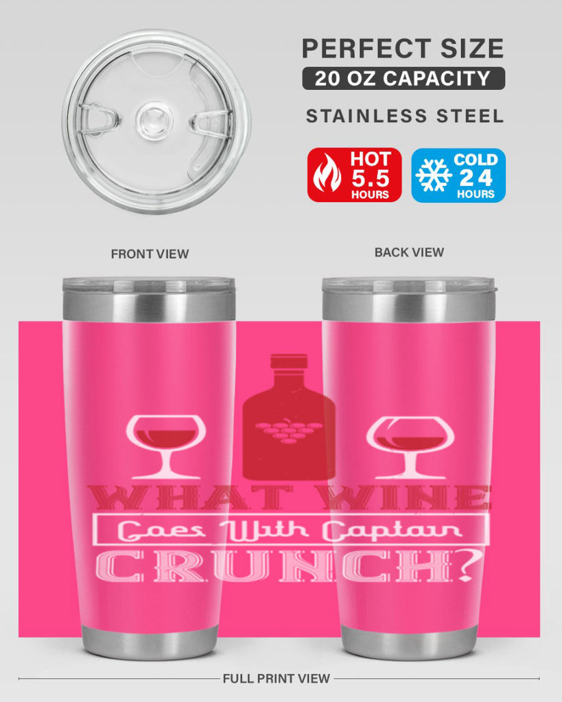 what wine goes with captain crunch 11#- wine- Tumbler