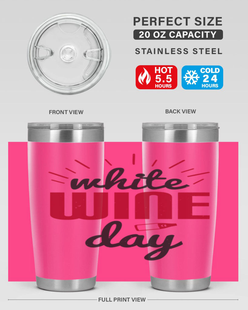 white wine day 111#- wine- Tumbler