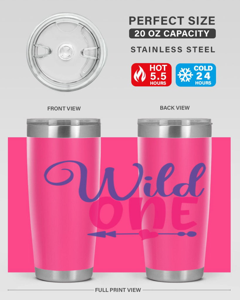 wild one 356#- mom- Tumbler