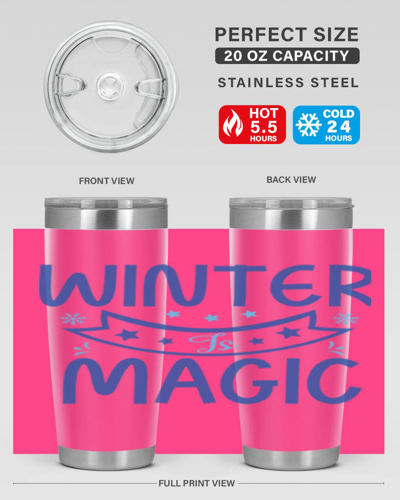 winter is magic 508#- winter- Tumbler
