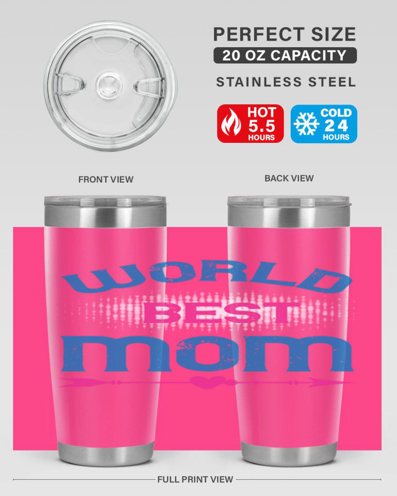 world best mom 18#- mom- Tumbler