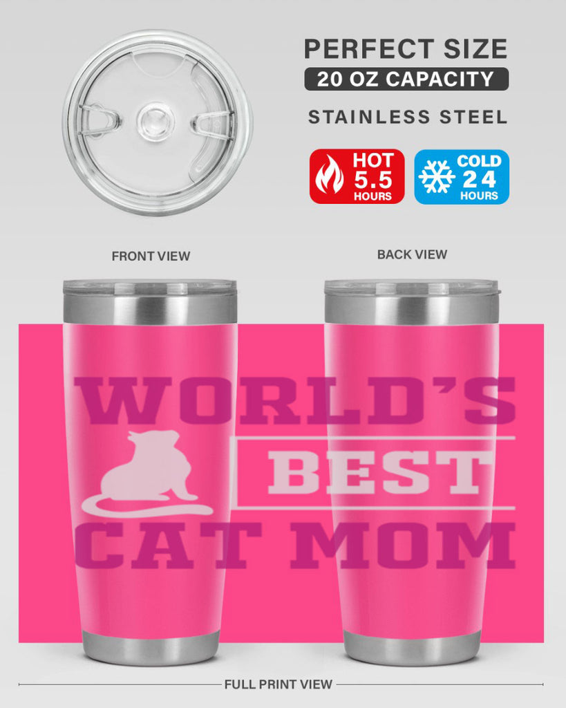 world’s best cat mom 16#- mom- Tumbler