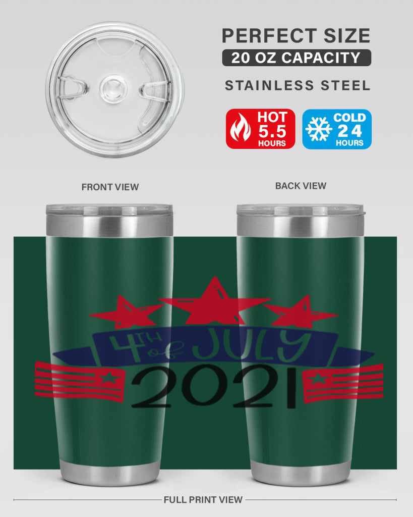 4th Of July Style 140#- Fourt Of July- Tumbler