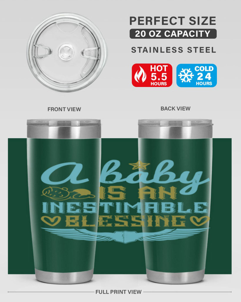 A baby is an inestimable blessing Style 141#- baby- tumbler
