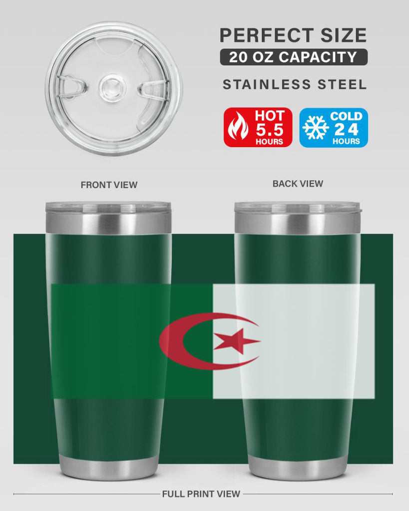 Algeria 195#- world flags- Tumbler