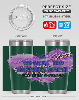 AlzheimerS Awareness A Walk To Remember 10#- alzheimers- Tumbler