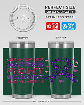 AlzheimerS Awareness Memory Matter 15#- alzheimers- Tumbler