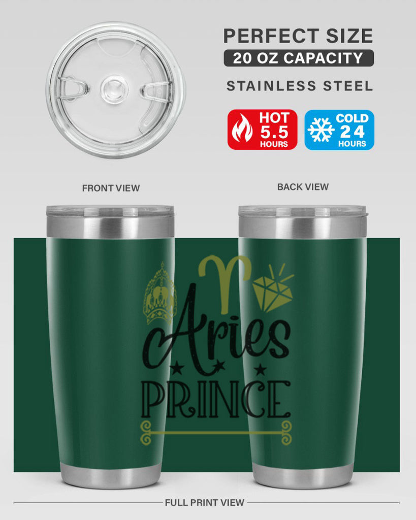 Aries prince 113#- zodiac- Tumbler