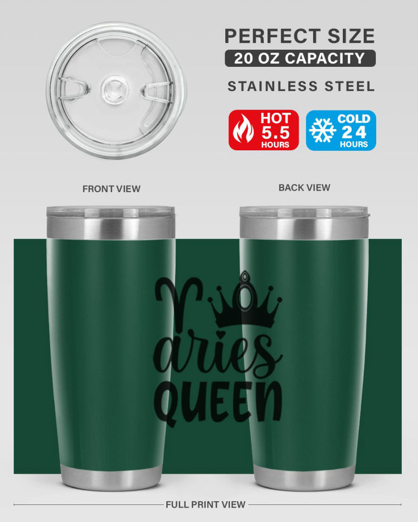 Aries queen 118#- zodiac- Tumbler