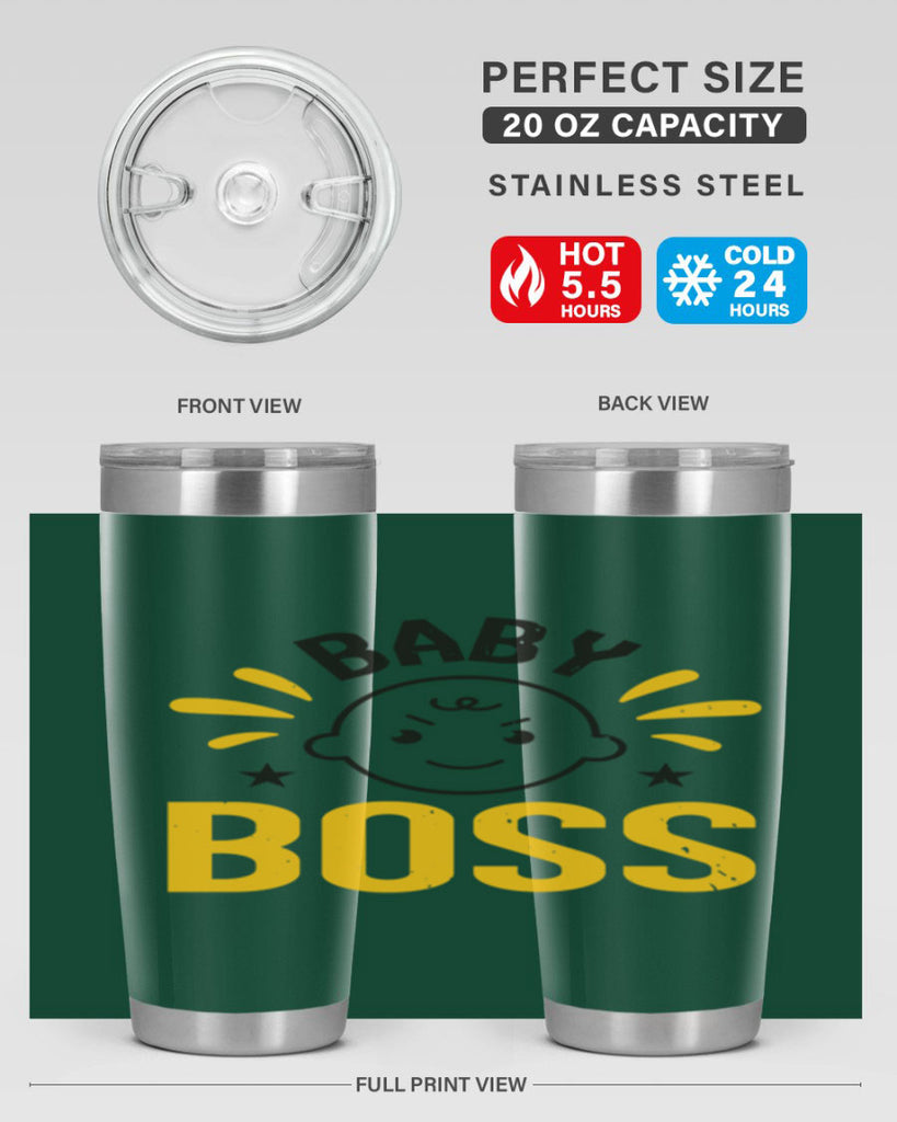 Baby Boss Style 6#- baby shower- tumbler