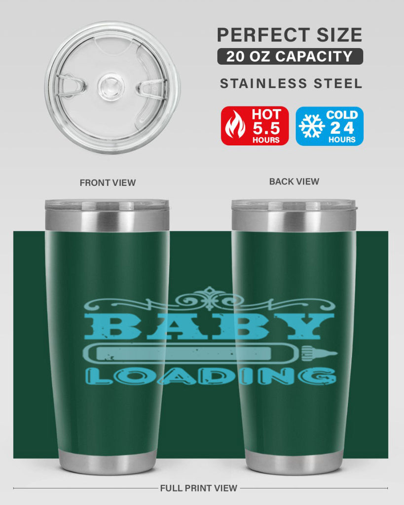 Baby Loading Style 49#- baby shower- tumbler