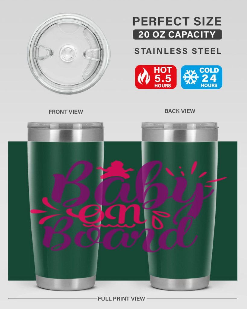 Baby On Board Style 289#- baby- tumbler