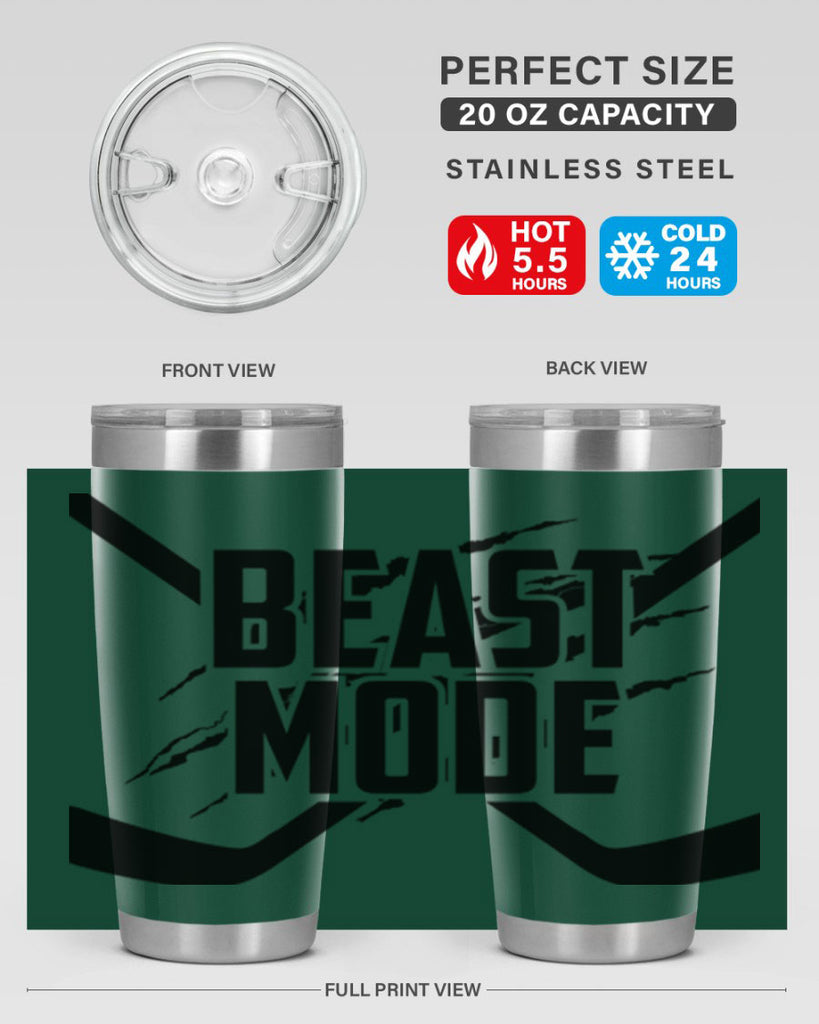 Beast mode 1426#- hockey- Tumbler