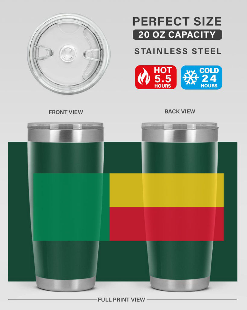 Benin 179#- world flags- Tumbler