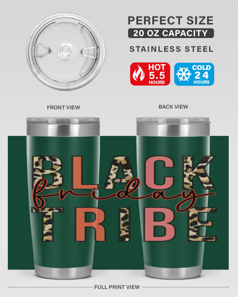 Black friday tribe 46#- fall- Tumbler