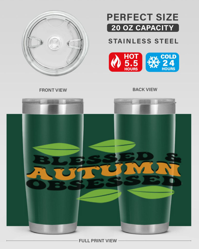 Blessed Autumn Obsessed 48#- fall- Tumbler