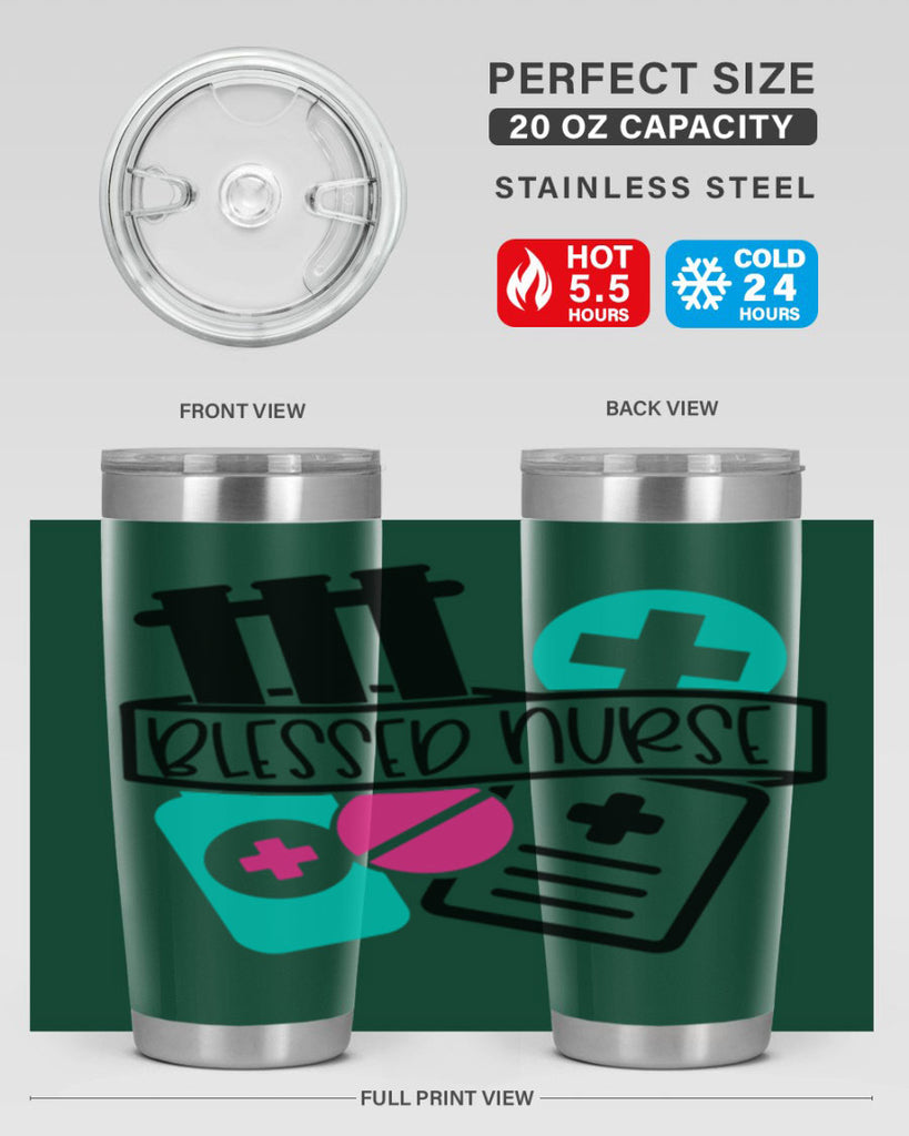 Blessed Nurse Style Style 216#- nurse- tumbler