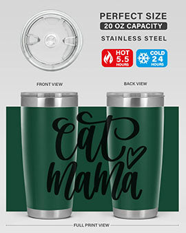 Cat Mama Style 83#- cat- Tumbler