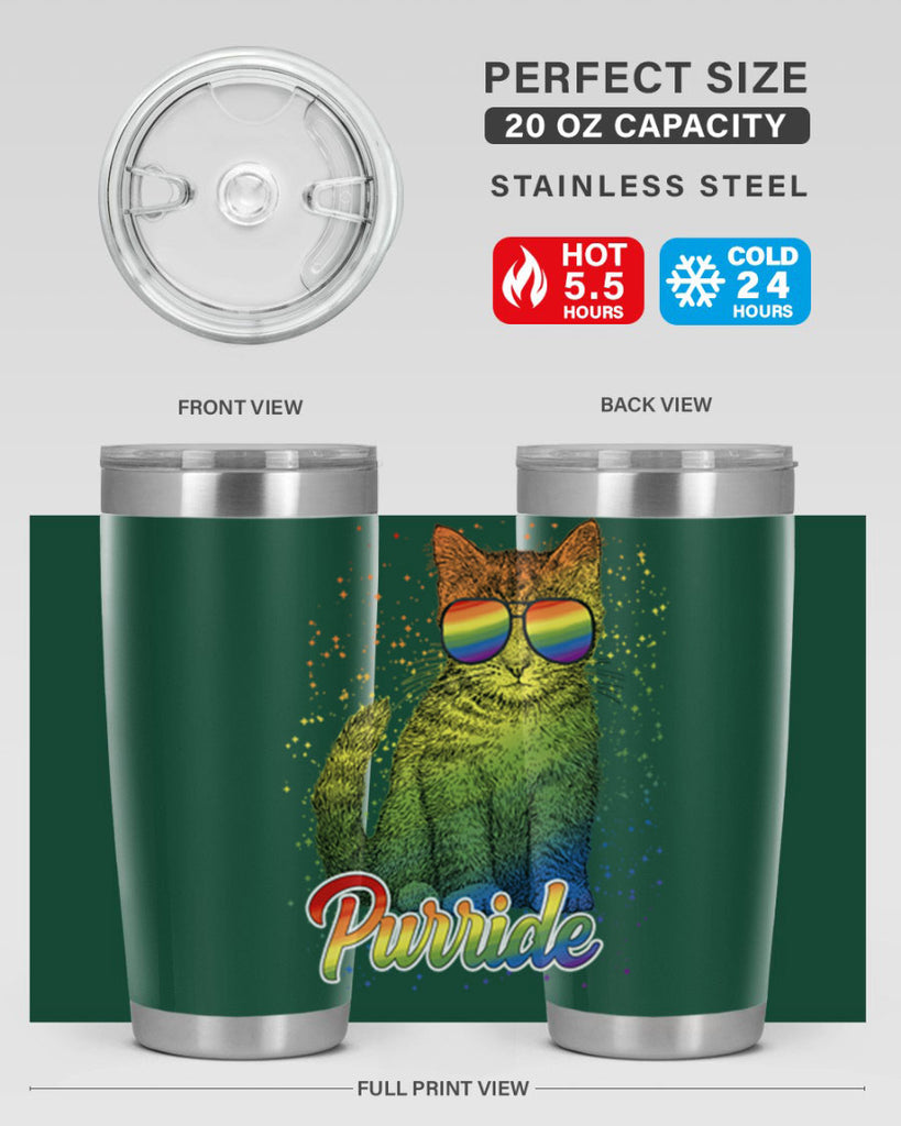 Cat Purride Lgbt Flag  Png 57#- lgbt- Tumbler