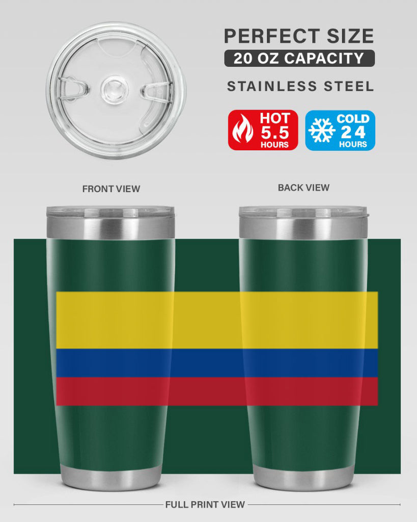 Colombia 161#- world flags- Tumbler