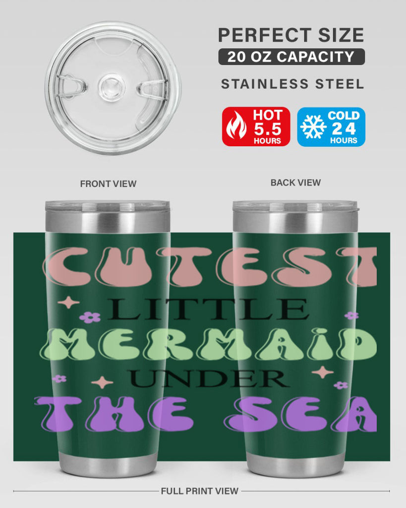 Cutest Little Mermaid Under The 99#- mermaid- Tumbler