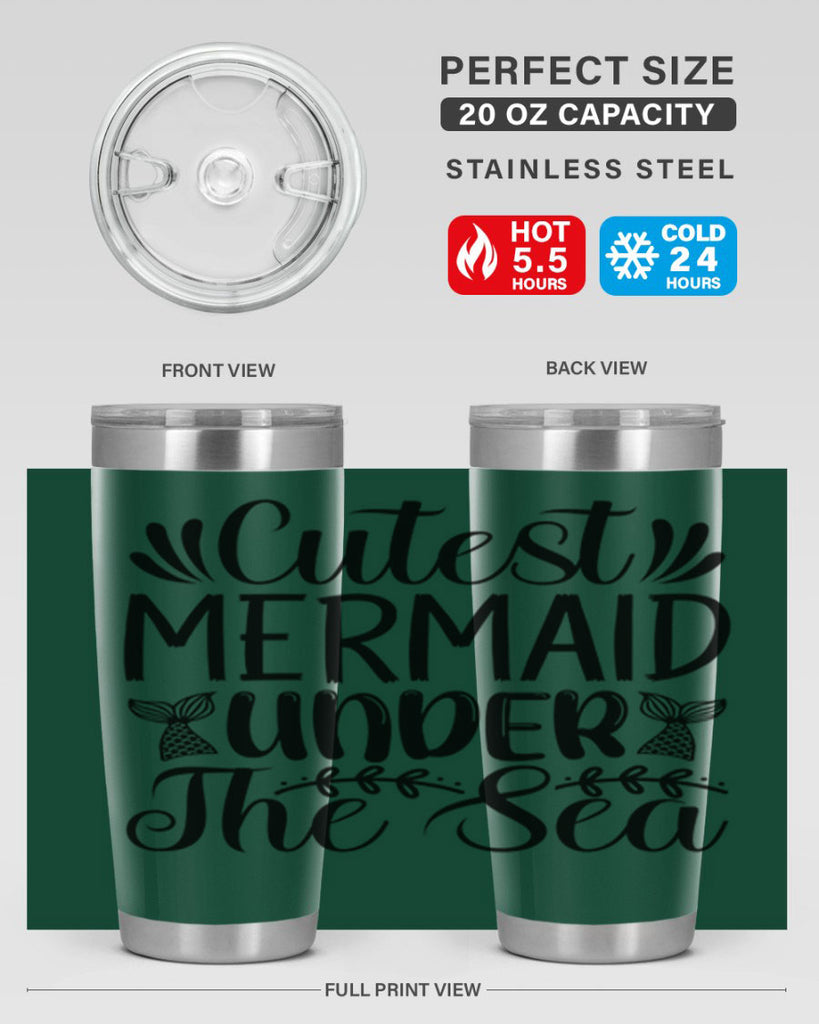 Cutest Mermaid Under The Sea 108#- mermaid- Tumbler