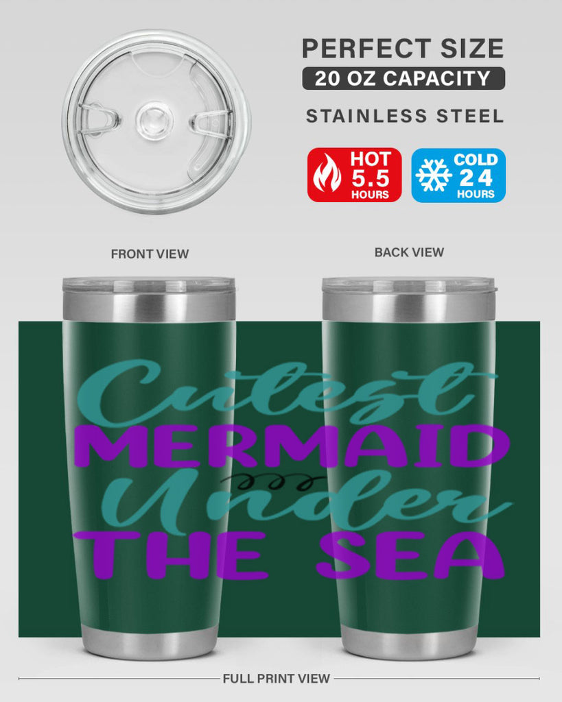 Cutest Mermaid Under The Sea 89#- mermaid- Tumbler