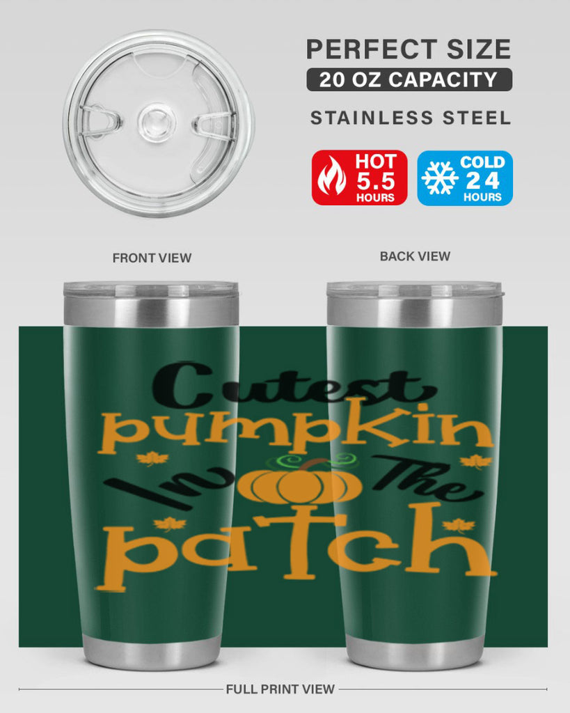 Cutestpumpkininthepatch 66#- fall- Tumbler