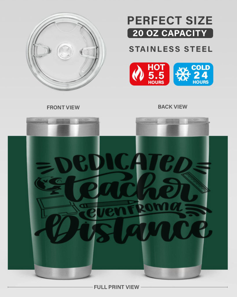 Dedicated Teacher Even Style 79#- teacher- tumbler