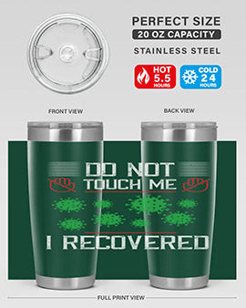 Dont Touch Me I Recovered Style 55#- corona virus- Cotton Tank