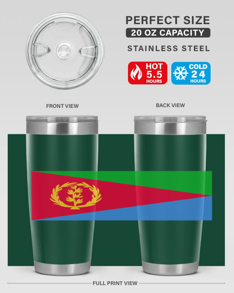 Eritrea 143#- world flags- Tumbler