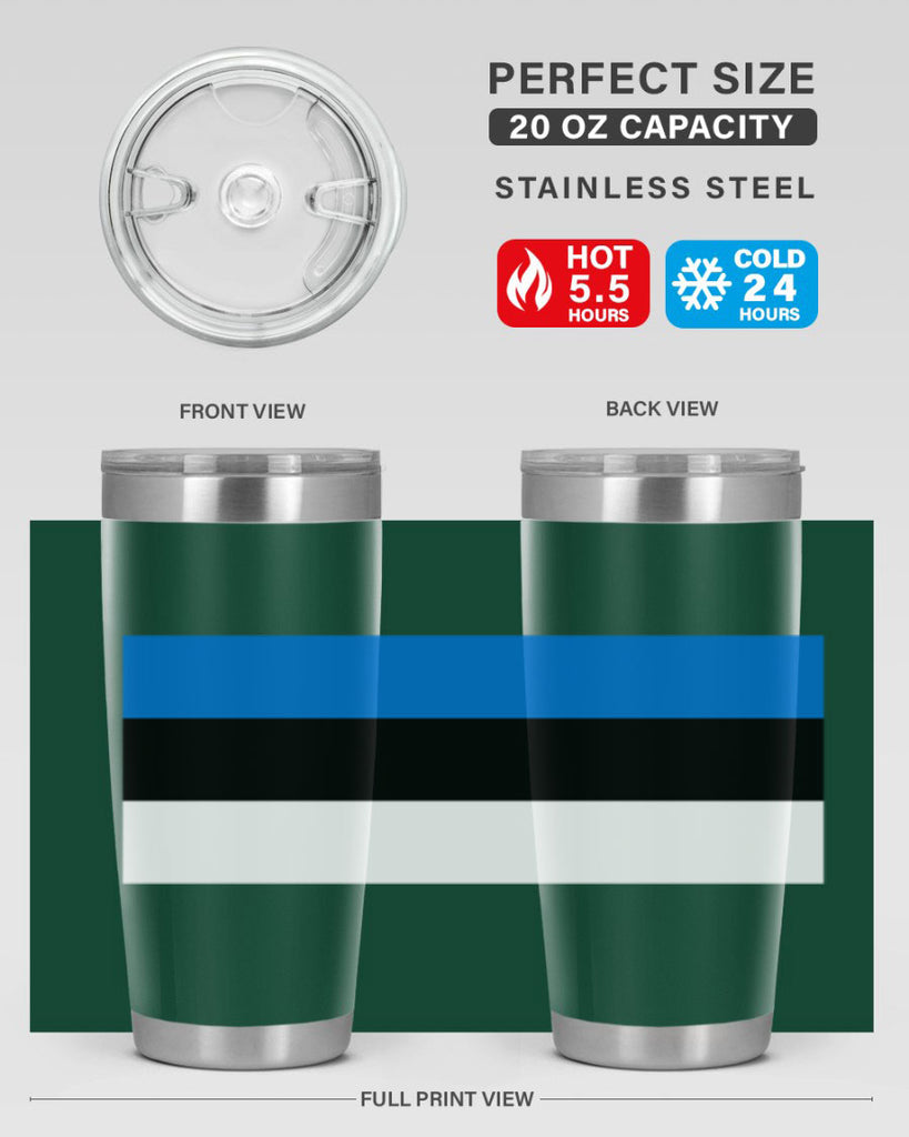 Estonia 142#- world flags- Tumbler