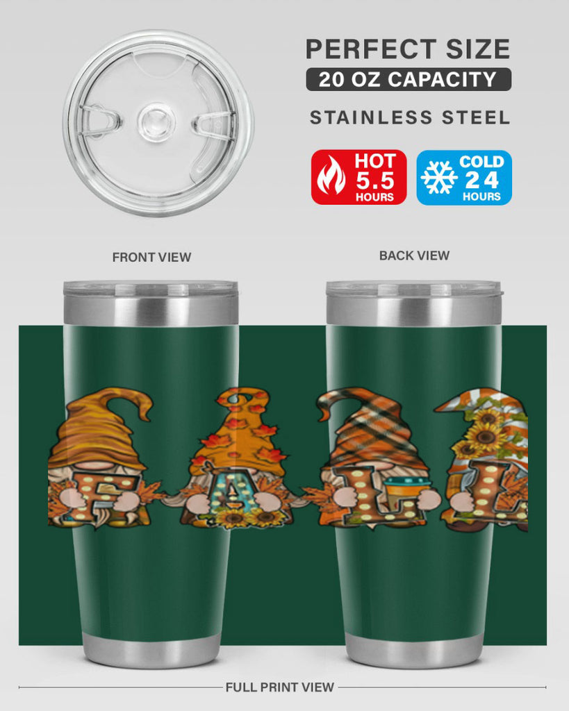 FALLGnomeAutumn 149#- fall- Tumbler