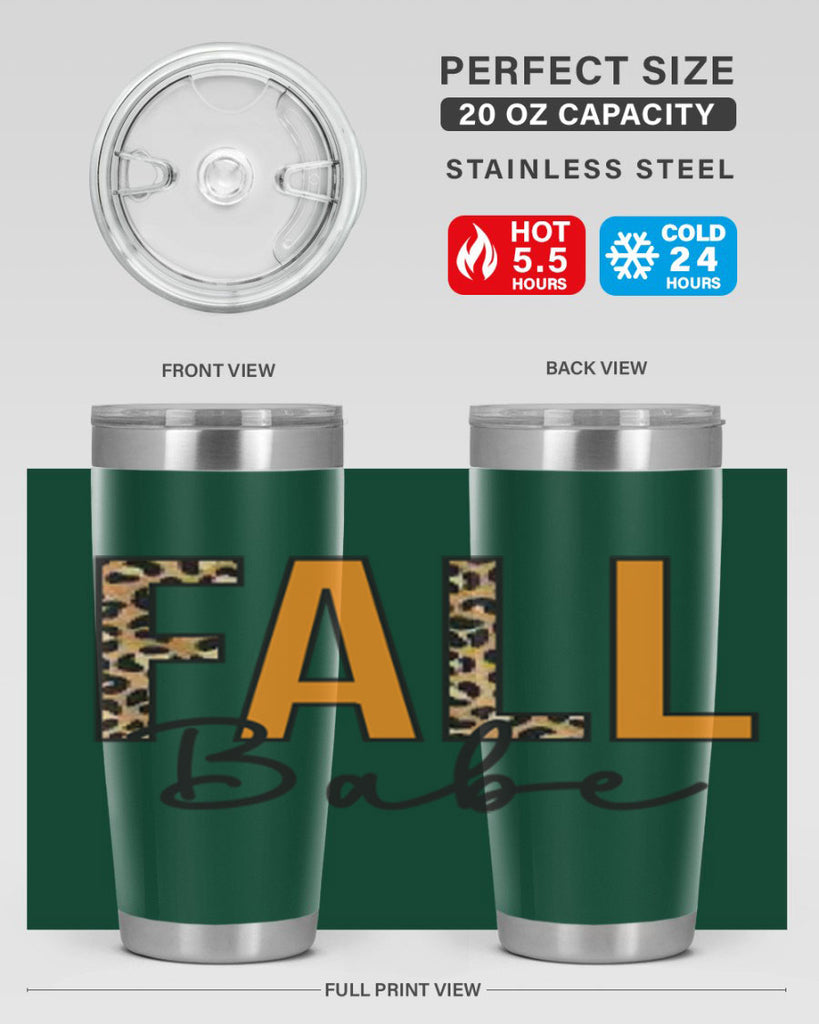 Fall Babe 87#- fall- Tumbler
