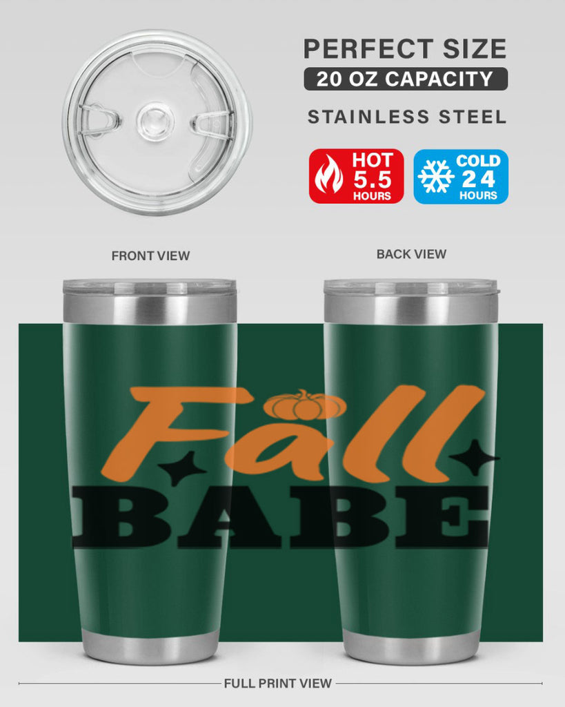 Fall Babe 89#- fall- Tumbler