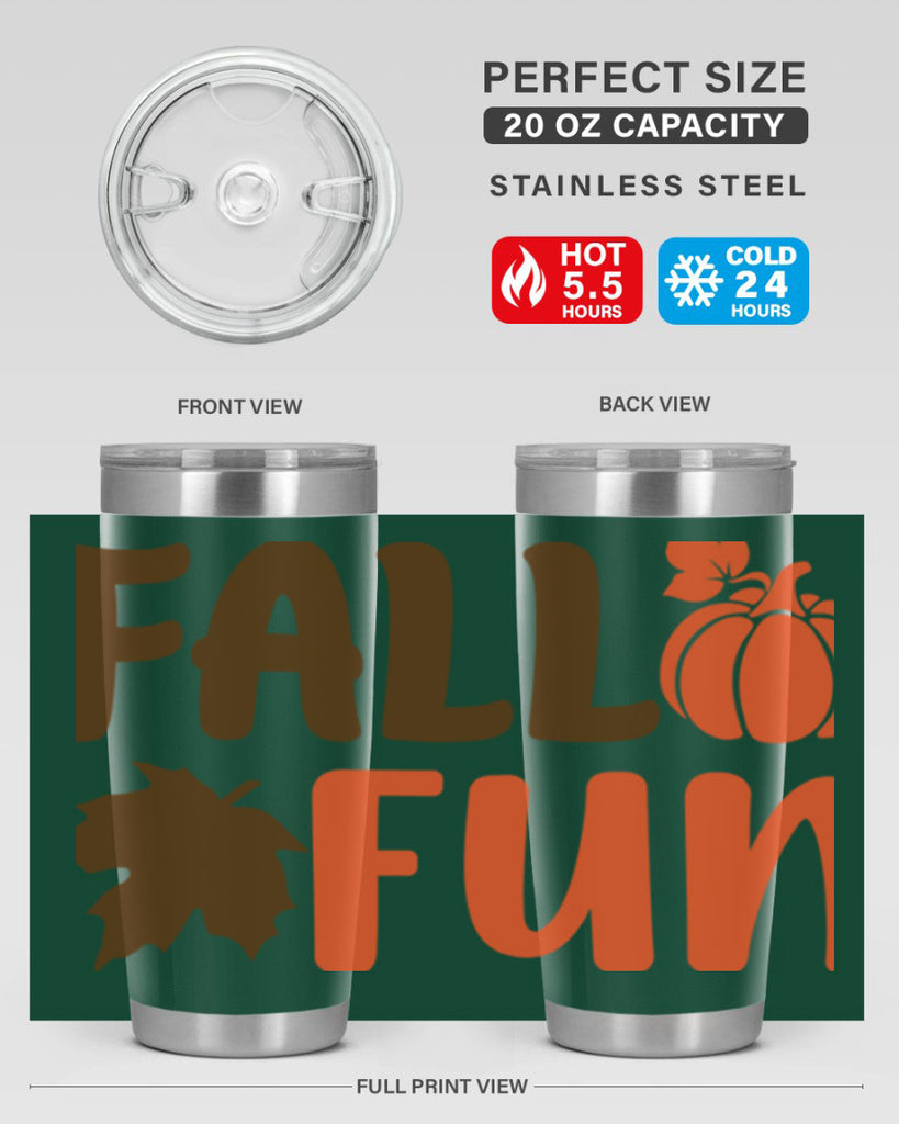 Fall Fun 102#- fall- Tumbler