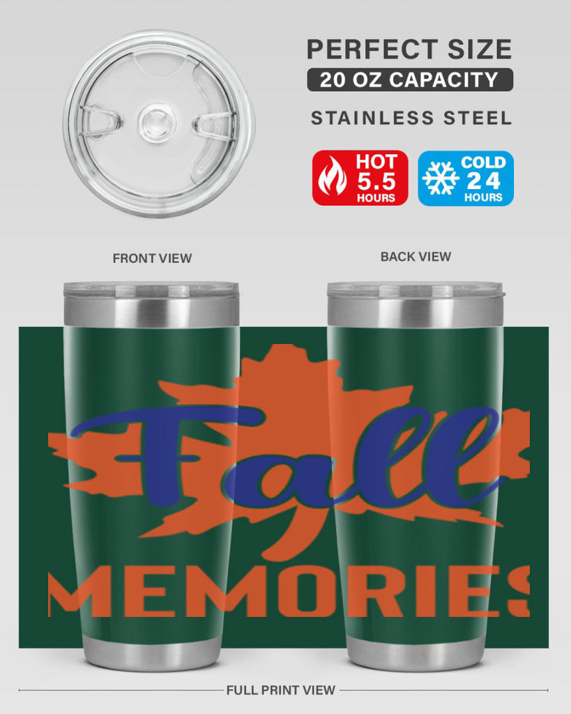 Fall Memories 124#- fall- Tumbler
