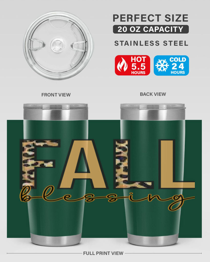 Fall blessing 90#- fall- Tumbler