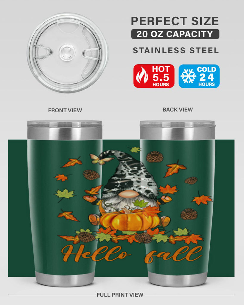 FallGnomeHelloAutumn 150#- fall- Tumbler