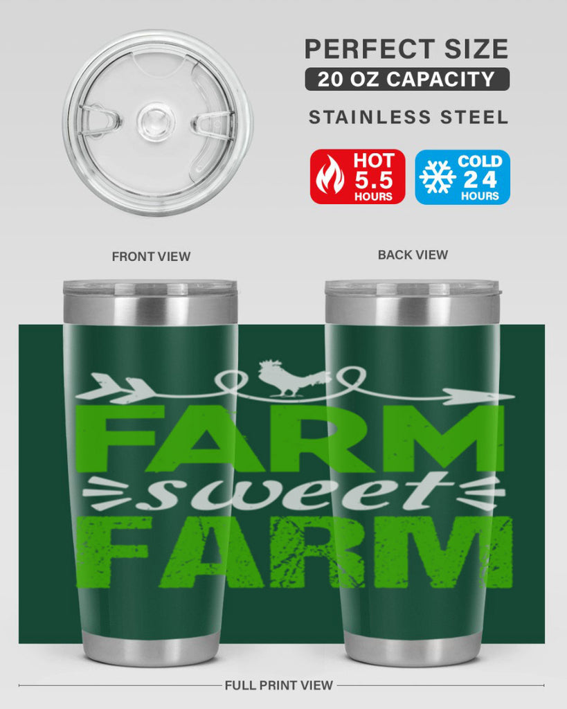 Farm sweet farm 67#- farming and gardening- Tumbler