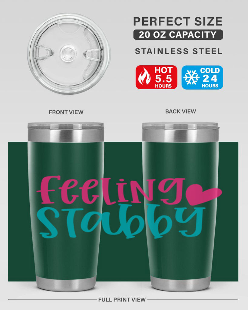 Feeling Stabby Nurse Style Style 192#- nurse- tumbler