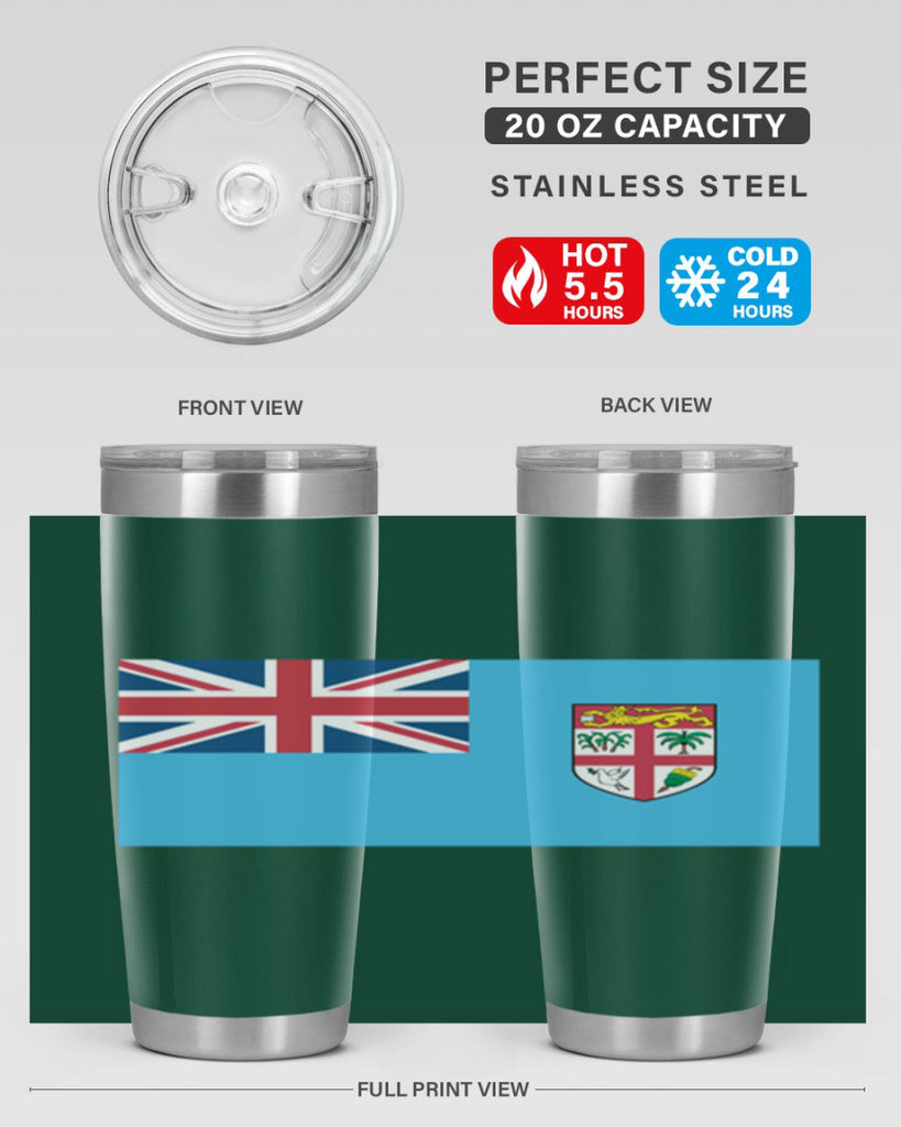 Fiji 139#- world flags- Tumbler